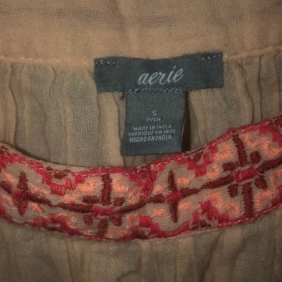 Aerie by American Eagle embroidered tank top small - Picture 4 of 5